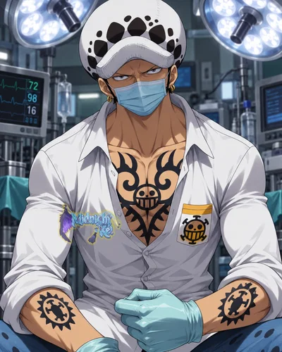 Trafalgar Law — Playing Doctor