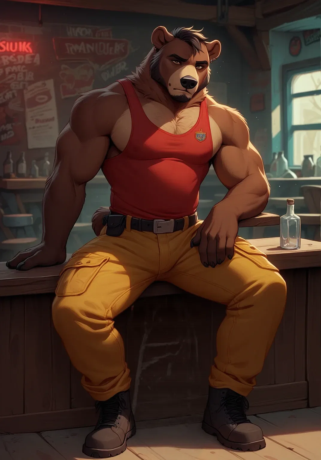 Bran - The Grizzly Bear Fire Chief