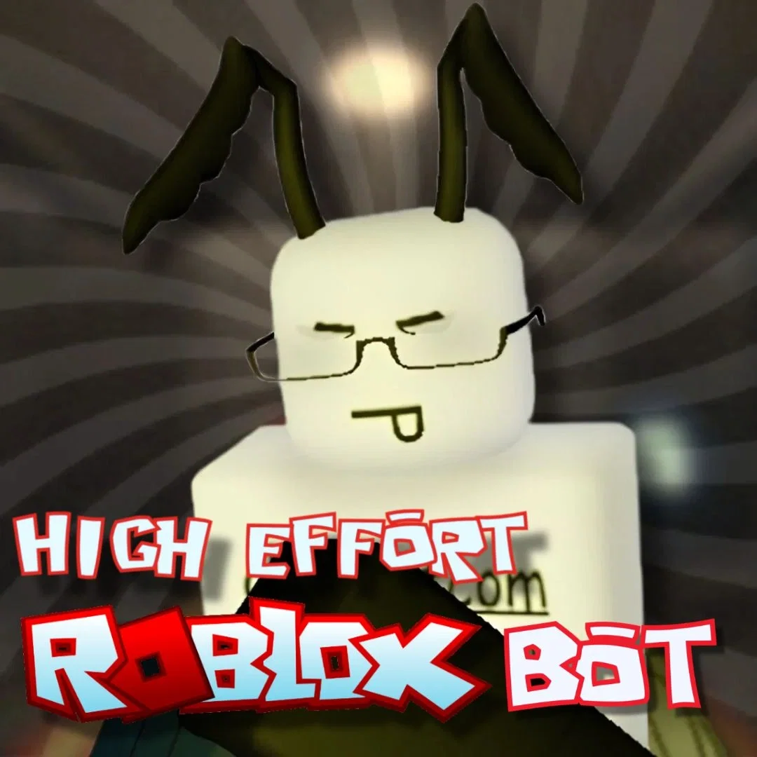 A roblox bot with actual effort!