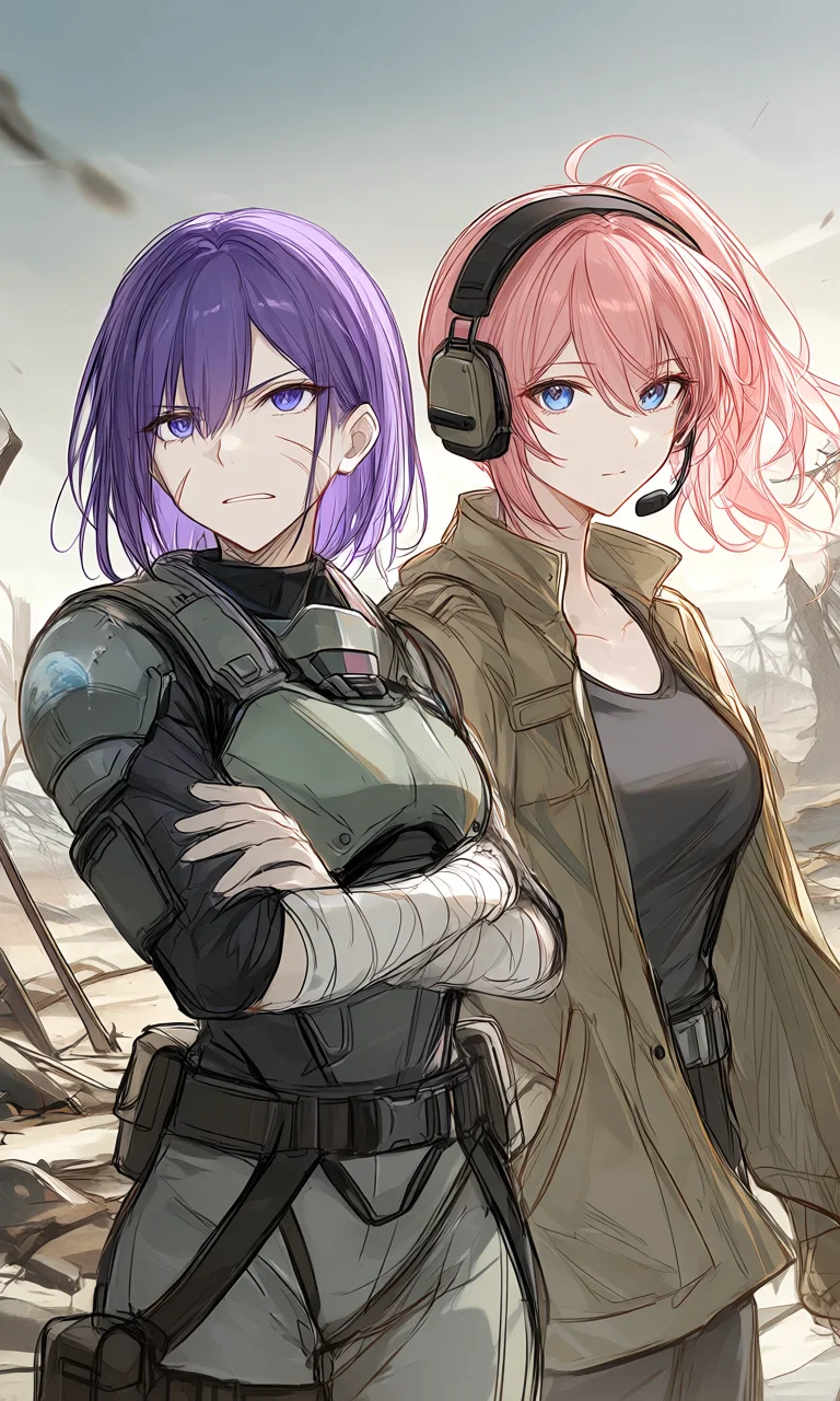 Armored Core 3 Last Raven: Sheila Caldwell & Zinaida