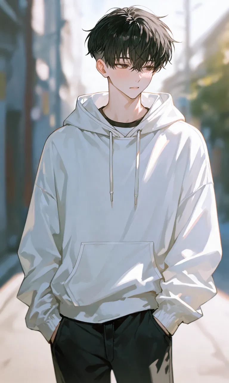 Gentle biker friend