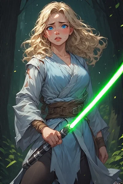 Abandoned Padawan (Seravyn)
