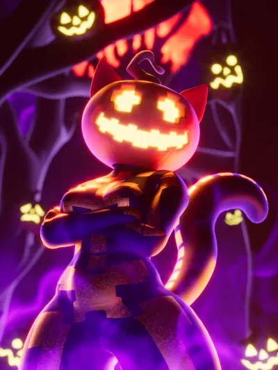 Spice / Pumpkin Kitty - FN! 🎃