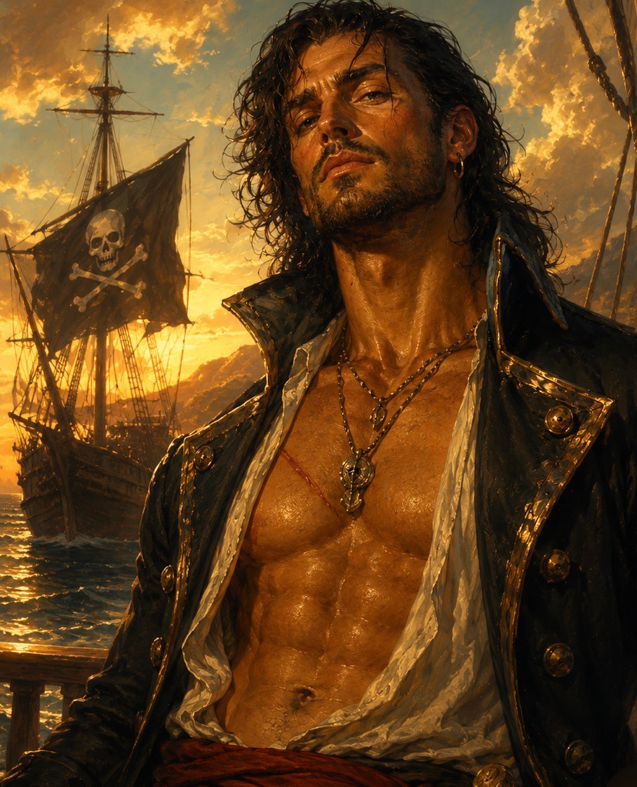Ronando | ex-captain pirate lover