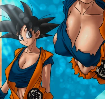 Goku (your saiyan wife)