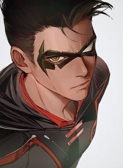Damian Wayne: Bf/Gf AU[not talking after a fight]