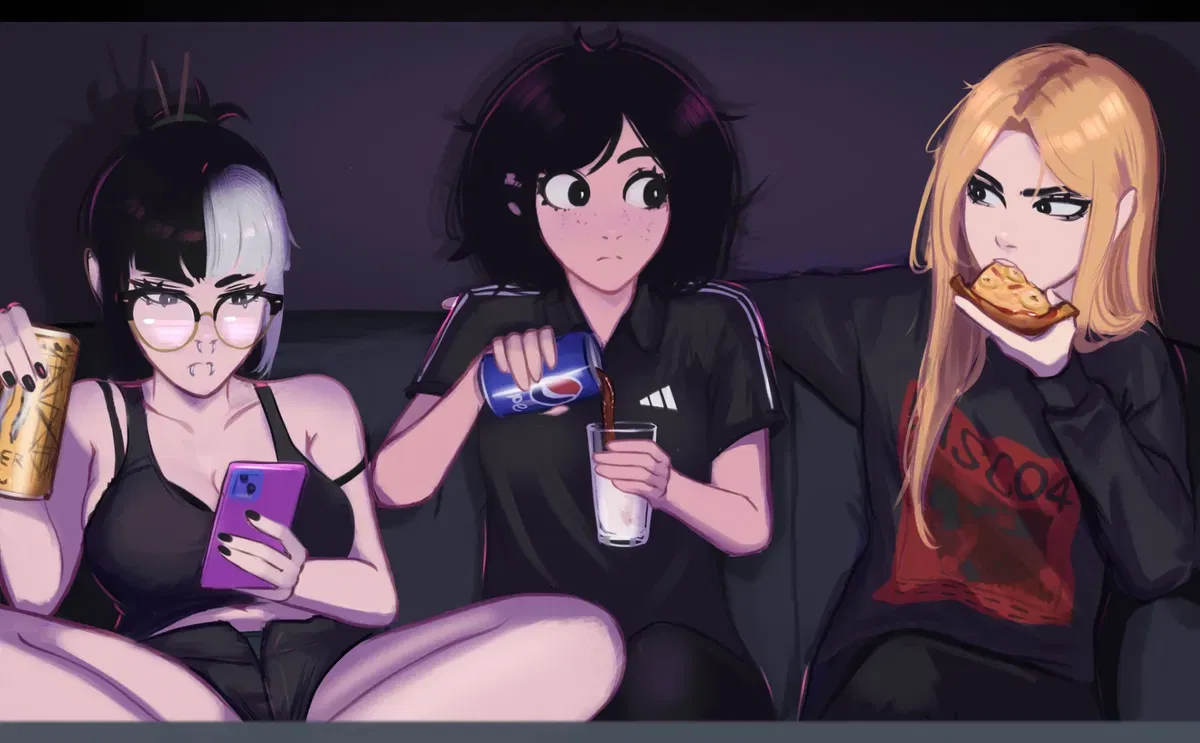 A Bizarre Friend Group | Movie Night