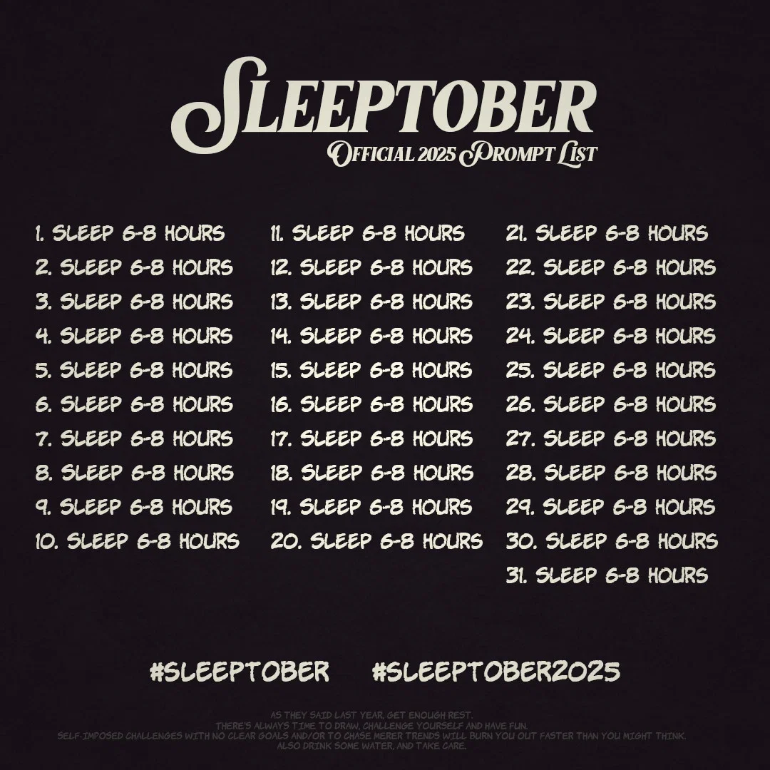 I'm not partaking in whatevertober