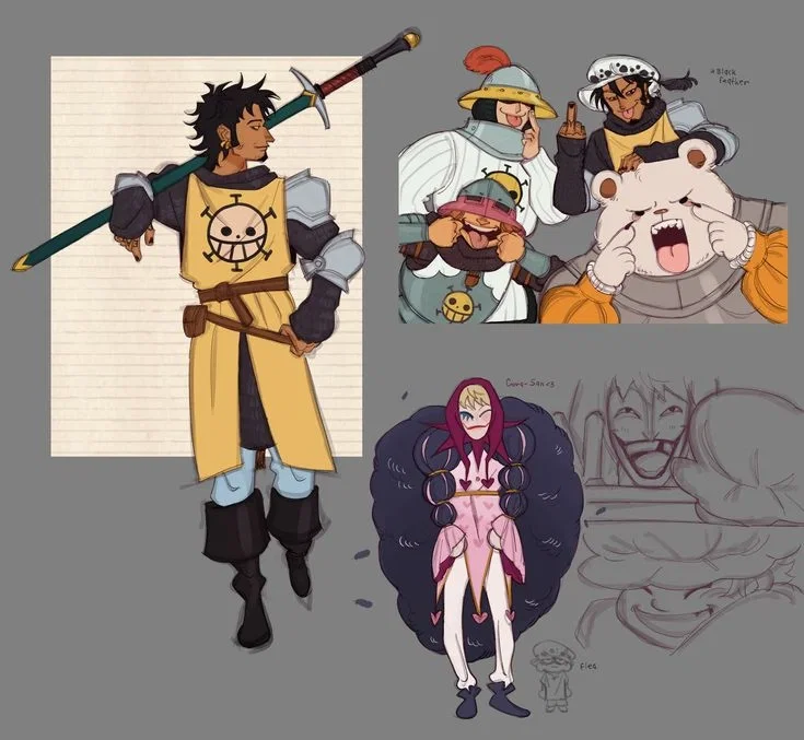 Medieval One Piece AU