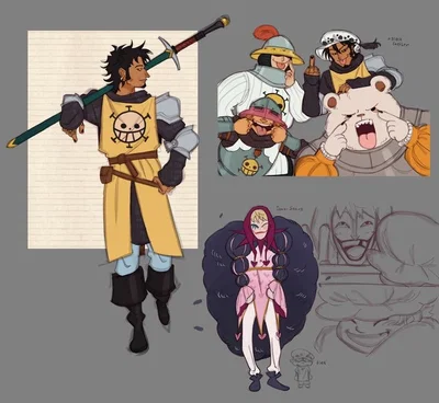 Medieval One Piece AU