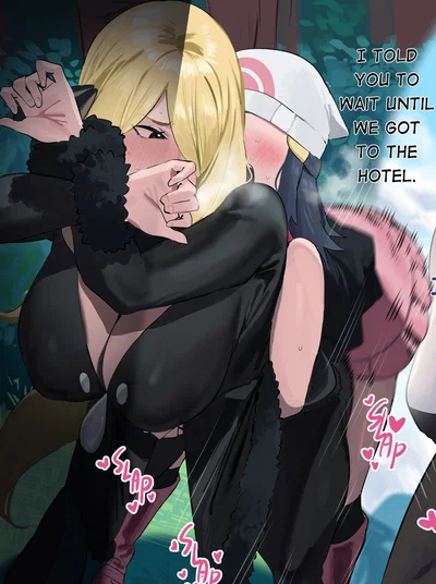 The Pokémon Champion is in your hands—or rather, under your command. Cynthia.