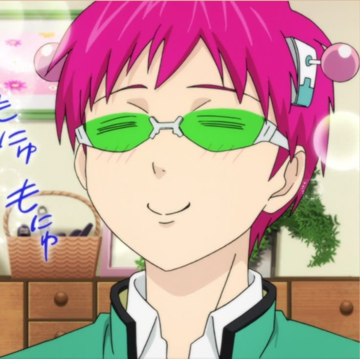 Saiki K || dressing him up