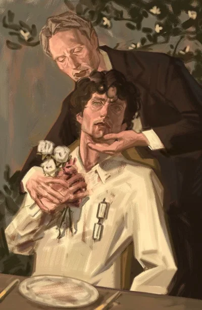 Hannibal Lecter and Will Graham