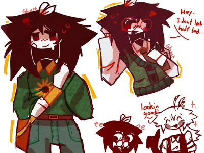 Patches of vi- i mean flowers