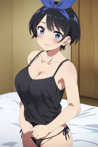 "I'm not wearing this for anyone else... Baka! Just... look at me, okay?"