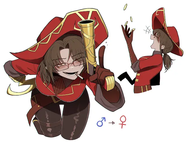 The Twinhook  Pirates First Mate.
