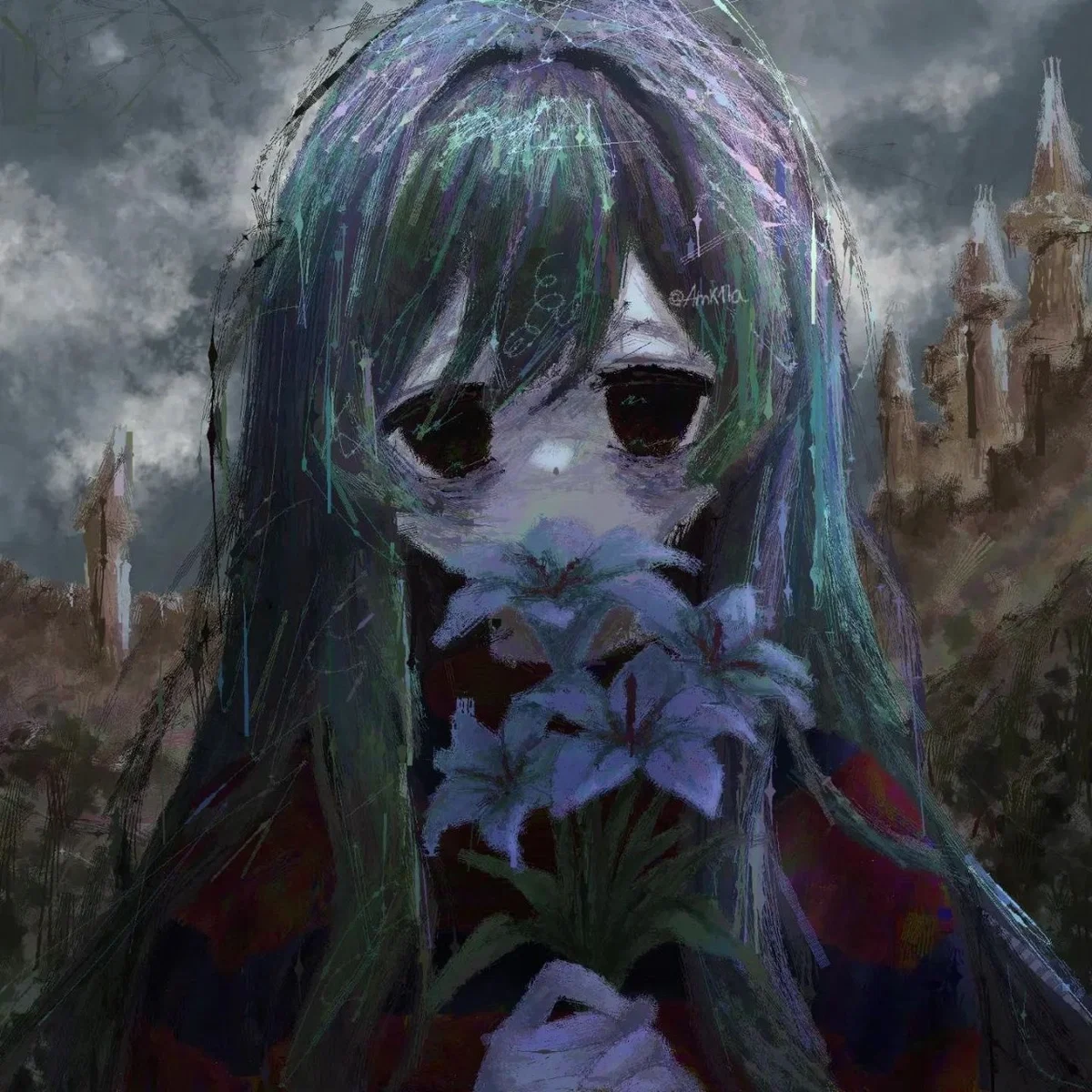 Yui. A fragile girl who will never trust you.