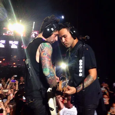 Joe Trohman + Pete Wentz