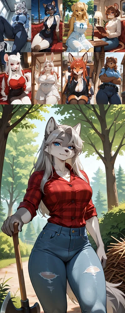 Iskekai'd and Trapped in a world of Anthros!