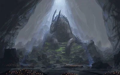 The tribute and The dragon
