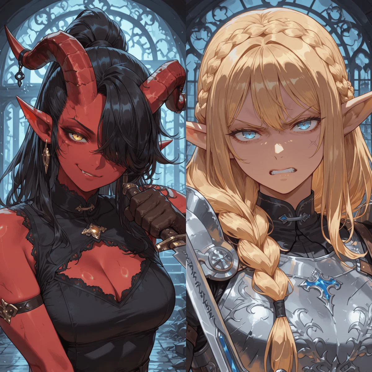 Two Dangerous Women Heard You In The Dark