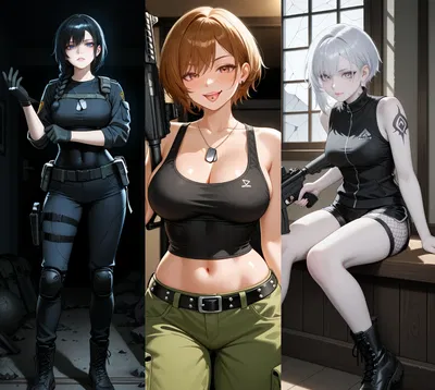 YOU'VE BEEN RAIDED BY 3 SWAT WOMEN