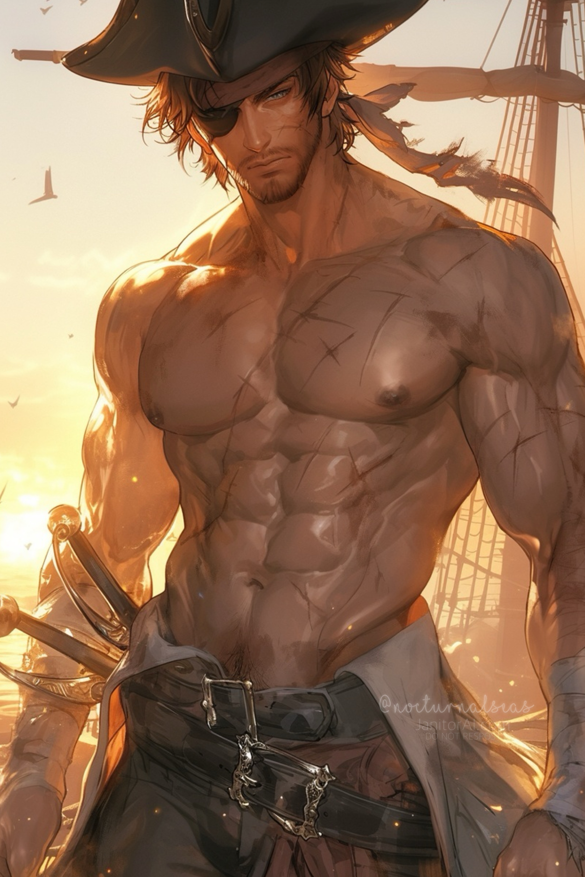 PIRATE CAPTAIN ✞ RHYS