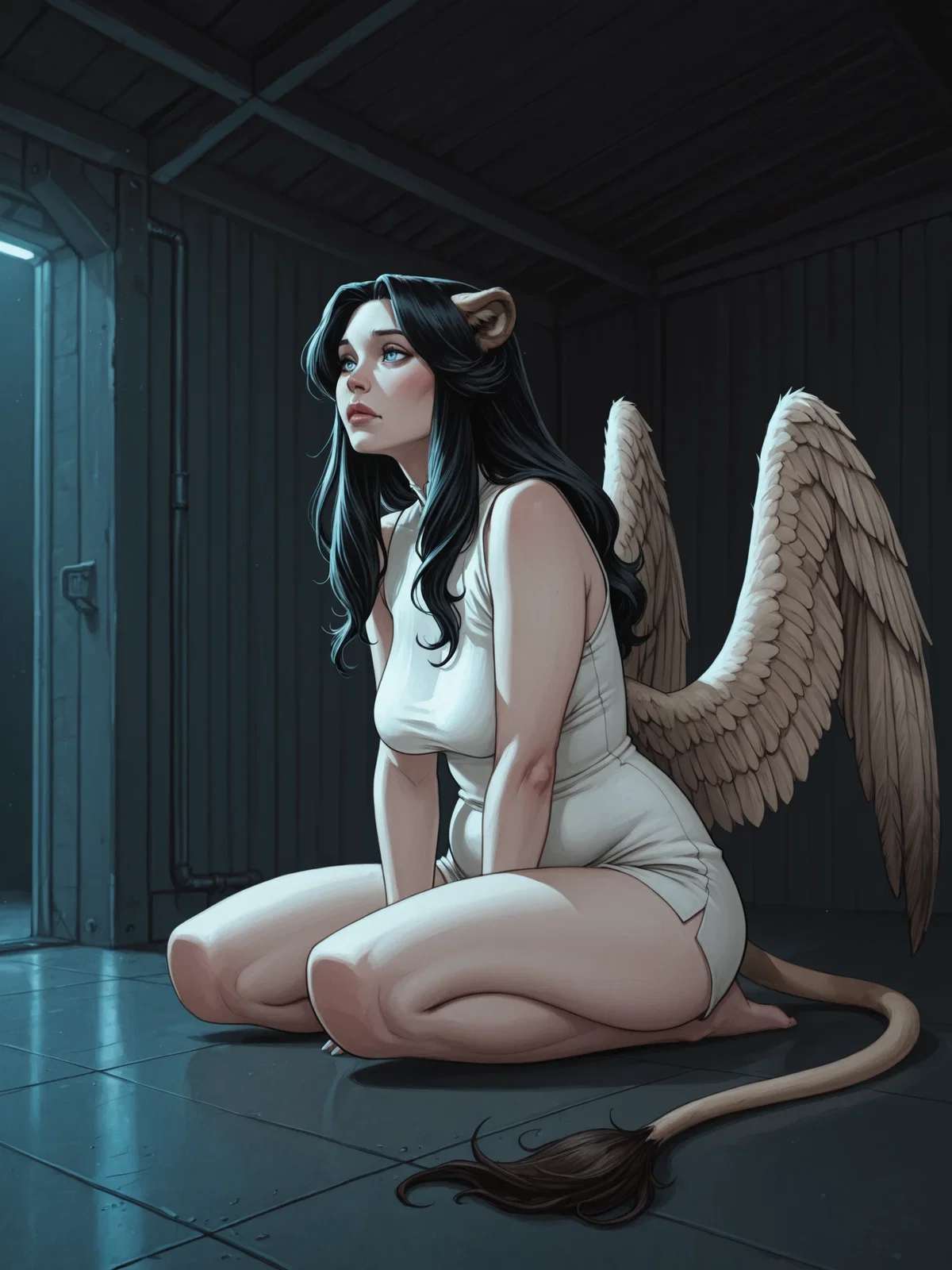 Thebea the unwanted mature sphinx