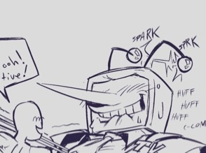 MR ANT-TENNA [KINK TEMBER DAY 2] | Wireplay | Deltarune, kink, robot, Tv Show host