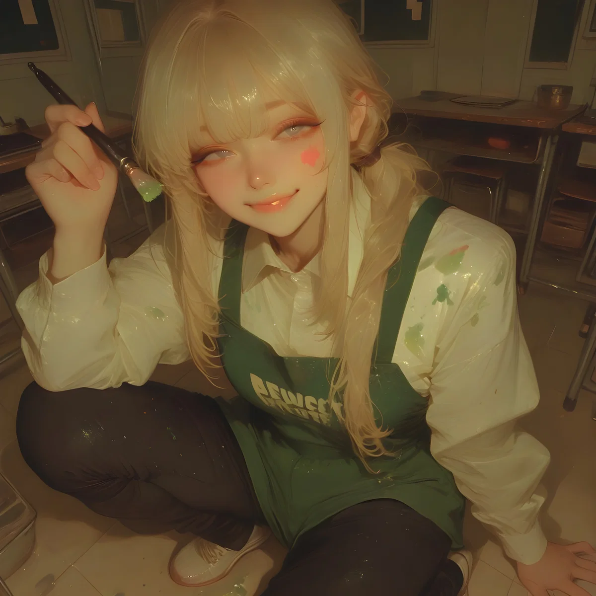 your art teacher accidentally opens the wrong files || amelie