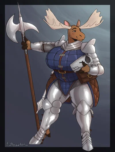 Knight Moose |Margaretha Reinhorn|