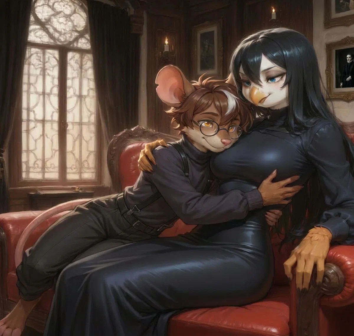 Milo & Elara Vale- Literary Temptation
