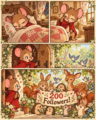 THANK YOU 200 FOLLOWERS!