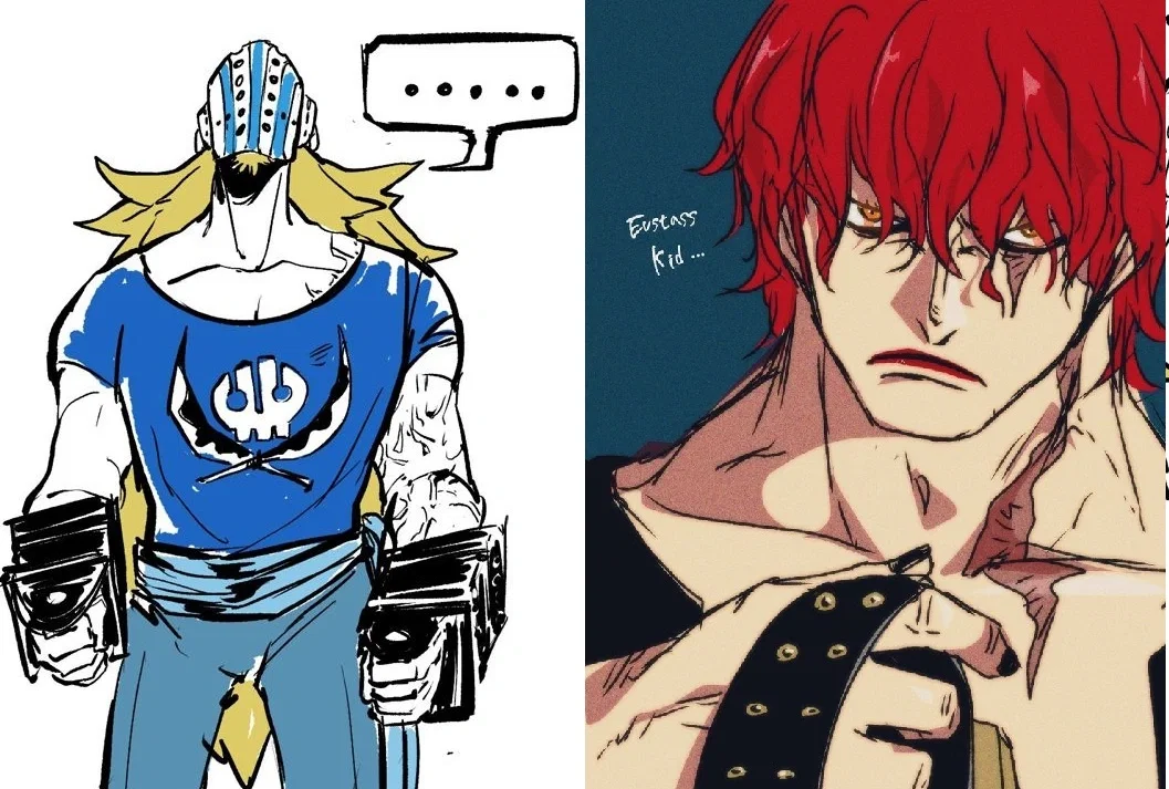 Eustass Captain Kid x Killer (MANIC) x Kid Pirate User - Kid Pirates - One Piece