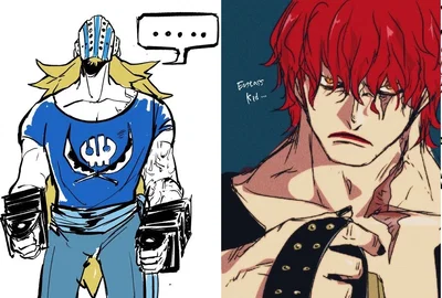 Eustass Captain Kid x Killer (MANIC) x Kid Pirate User - Kid Pirates - One Piece