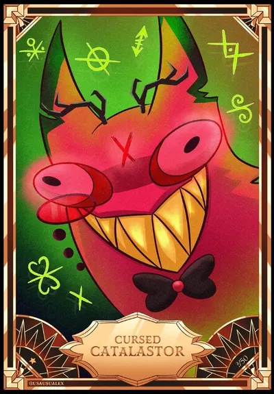 Cursed cat Alastor 