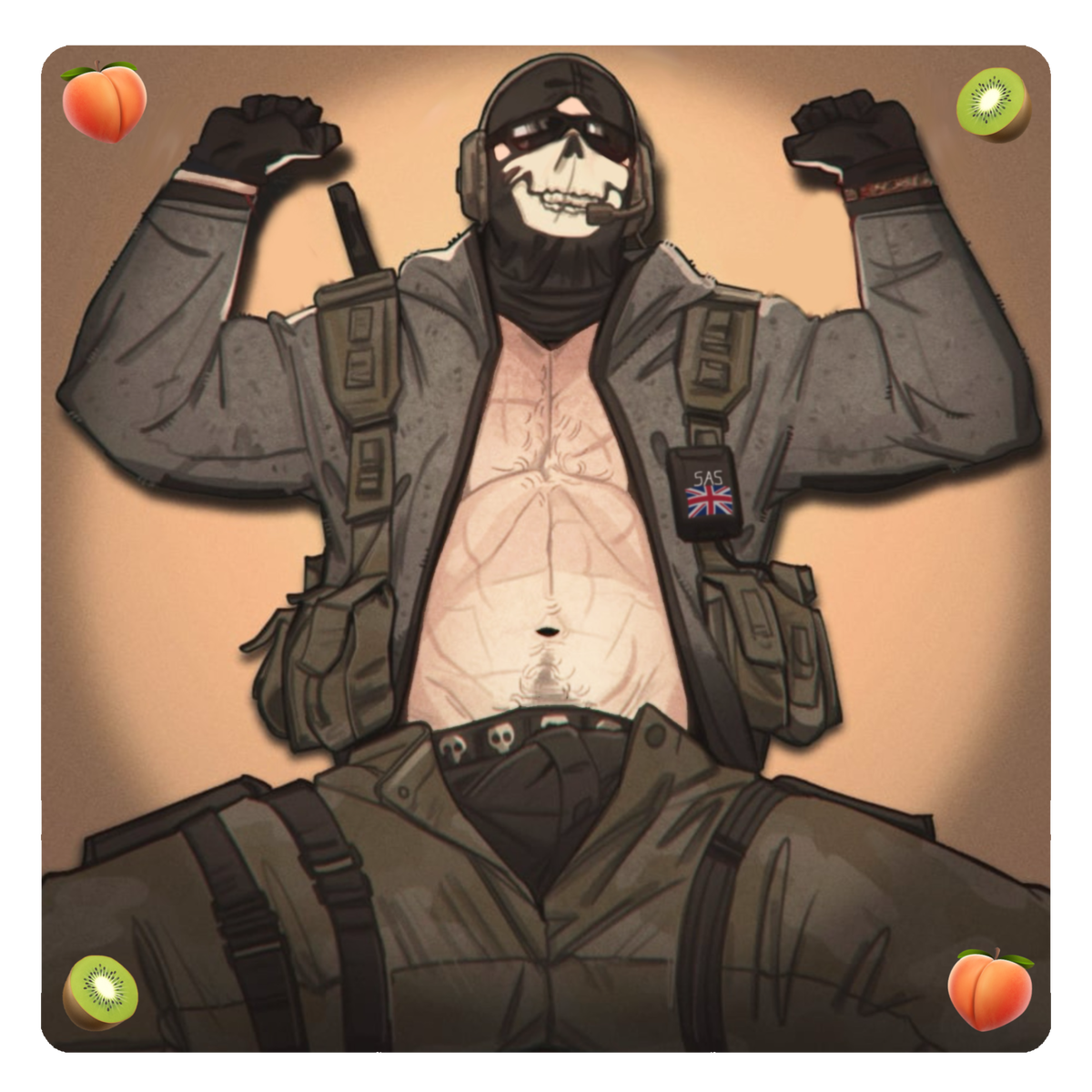 Lieutenant Simon ‘Ghost’ Riley | | DICKSLIP