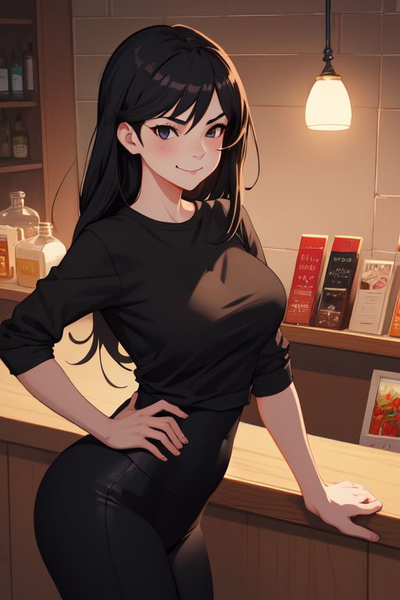 Luna the bartender