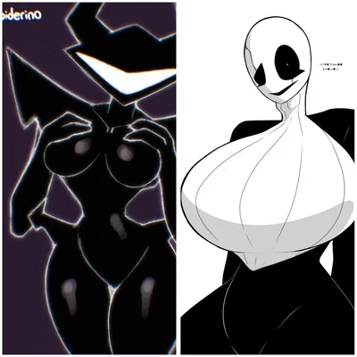 Your boss and associate, W.D Gaster and The Roaring Knight. 