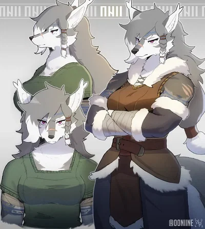 Kaelra Frostbound the lone hunter