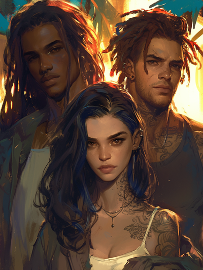 Devon, Esme, and Raphael
