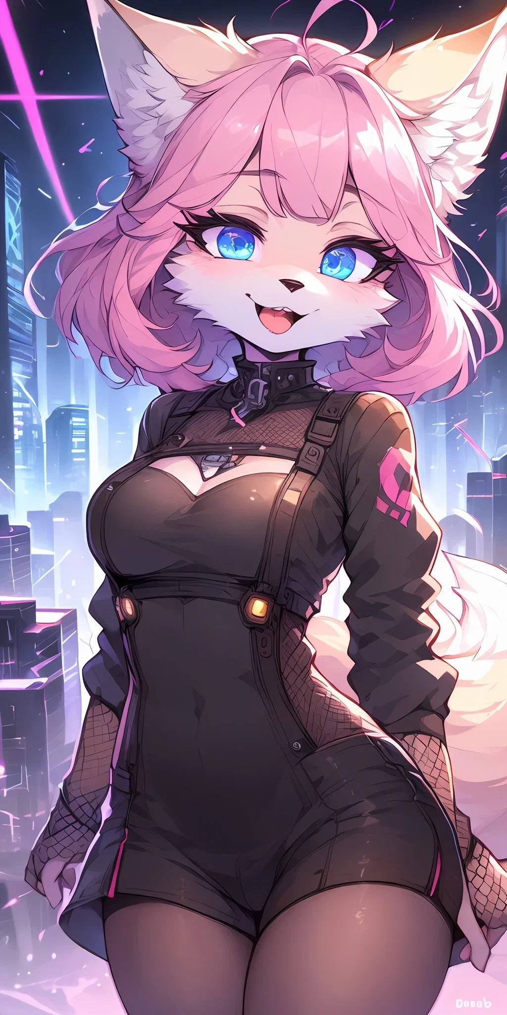 Kaelith “Pulse” Dranari, Freelance Cyber Runner