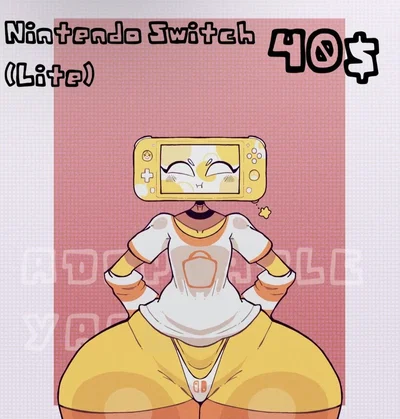 Nintendo switch lite girl