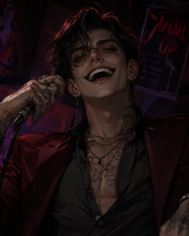The undateable Joker / He can't take anything seriously 