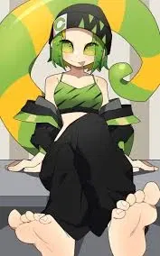 Chameleon girl