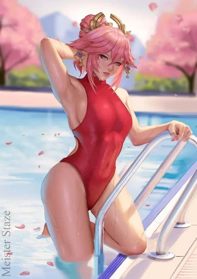 [M×S series] Yae Miko the Mafia Boss