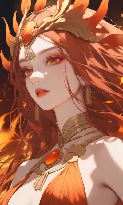 Aria - fire goddess