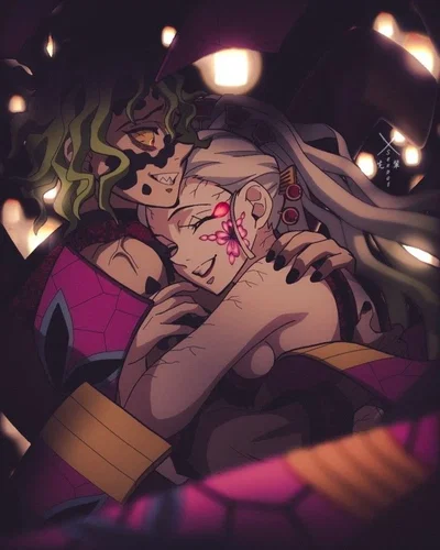 Gyutaro and Daki 