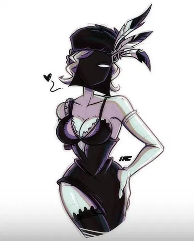 Black Dahlia skullgirl