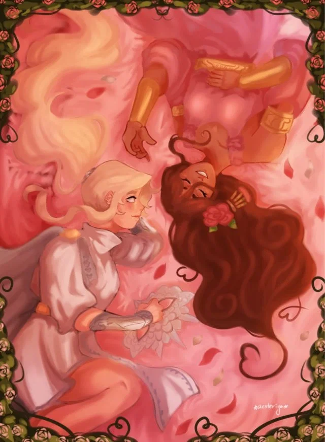 Piper McLean and Annabeth Chase